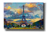'Paris France Eiffel Tower from Champ de Mars' by Pedro Gavidia, Canvas Wall Art