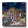 'Mexico City Palace of Fine Arts at night' by Pedro Gavidia, Canvas Wall Art