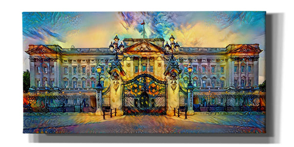 'London England Buckingham Palace' by Pedro Gavidia, Canvas Wall Art