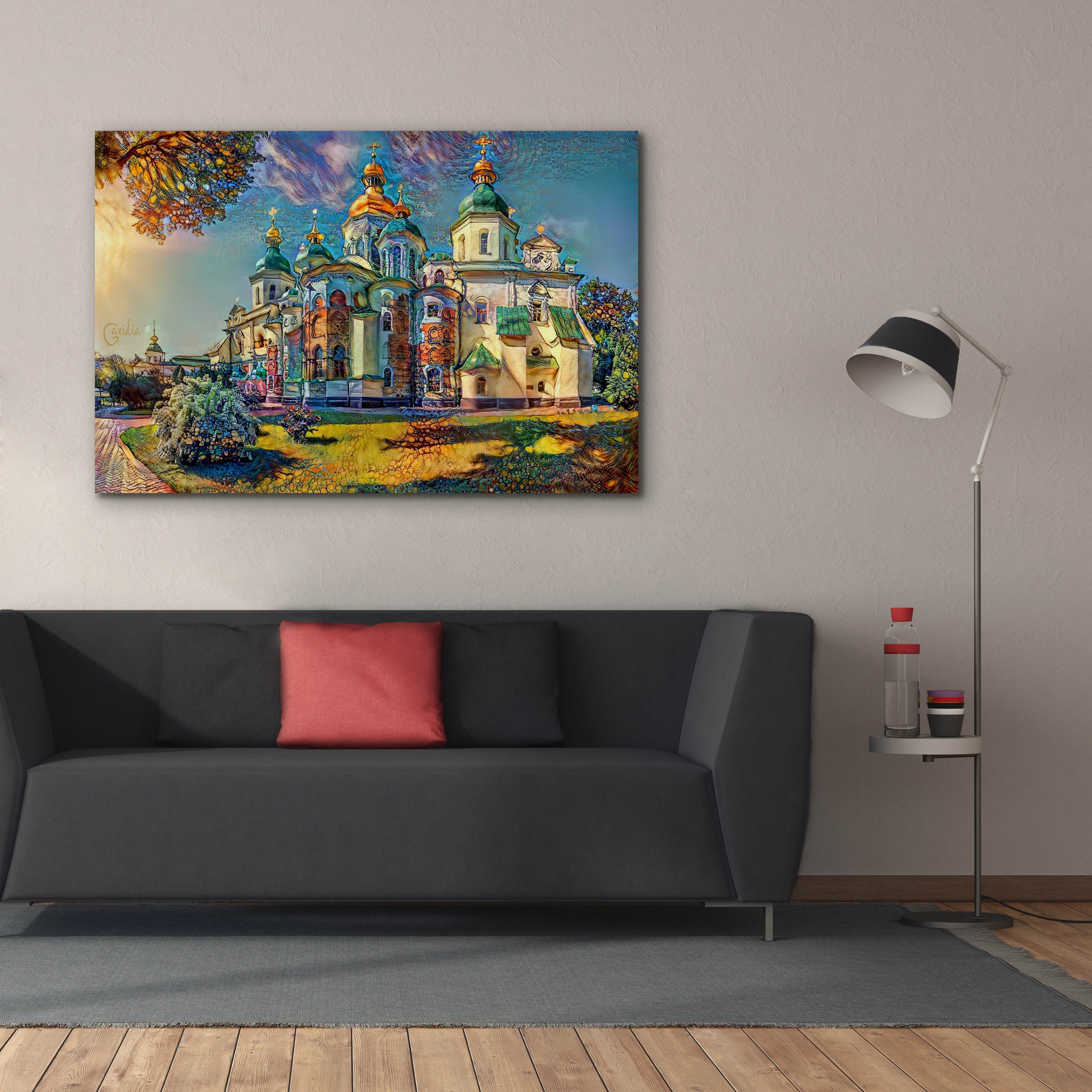 'Kyiv Ukraine Saint Sophia Cathedral' by Pedro Gavidia, Canvas Wall Art,60 x 40