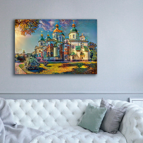 Image of 'Kyiv Ukraine Saint Sophia Cathedral' by Pedro Gavidia, Canvas Wall Art,60 x 40