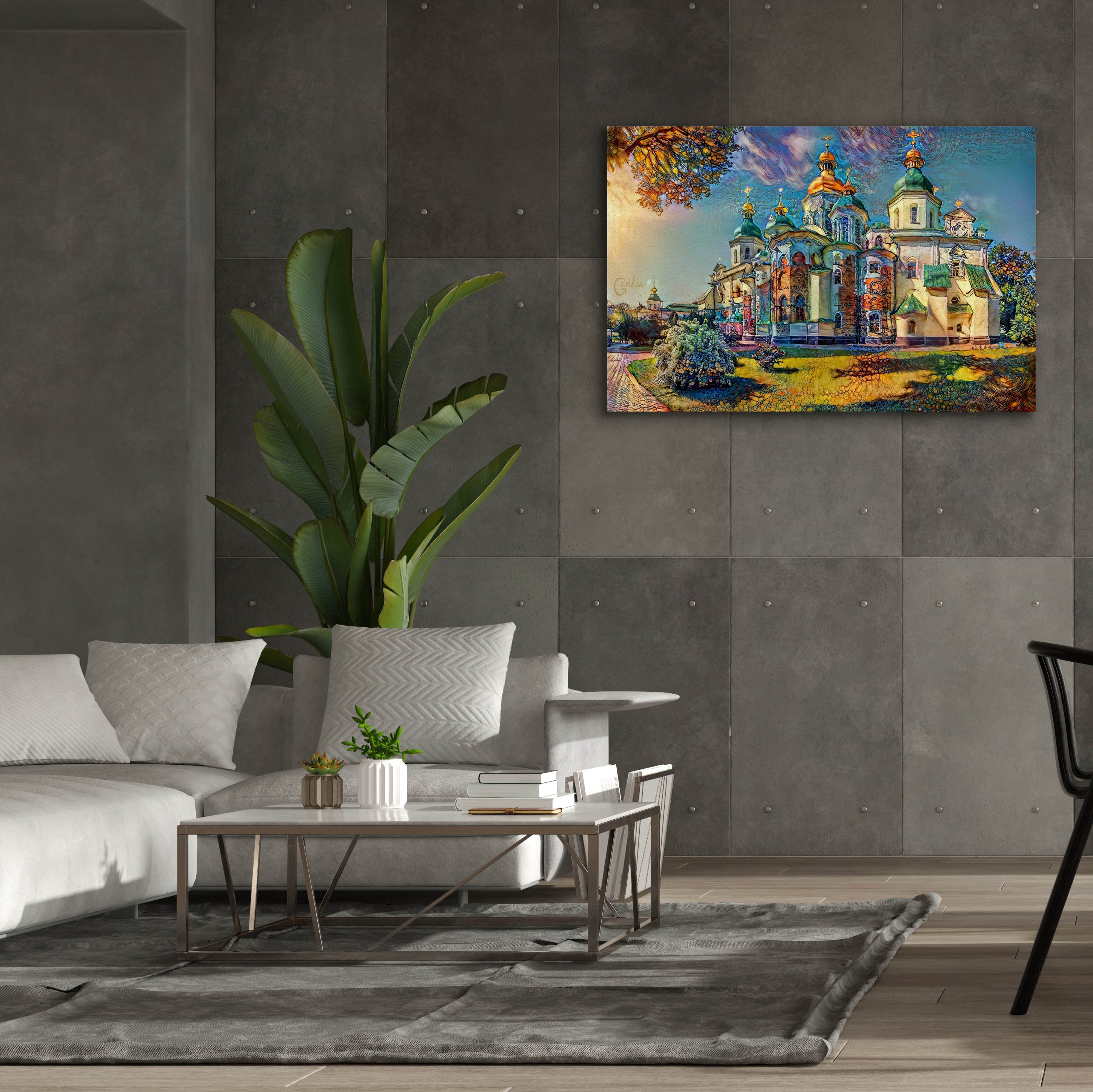 'Kyiv Ukraine Saint Sophia Cathedral' by Pedro Gavidia, Canvas Wall Art,60 x 40