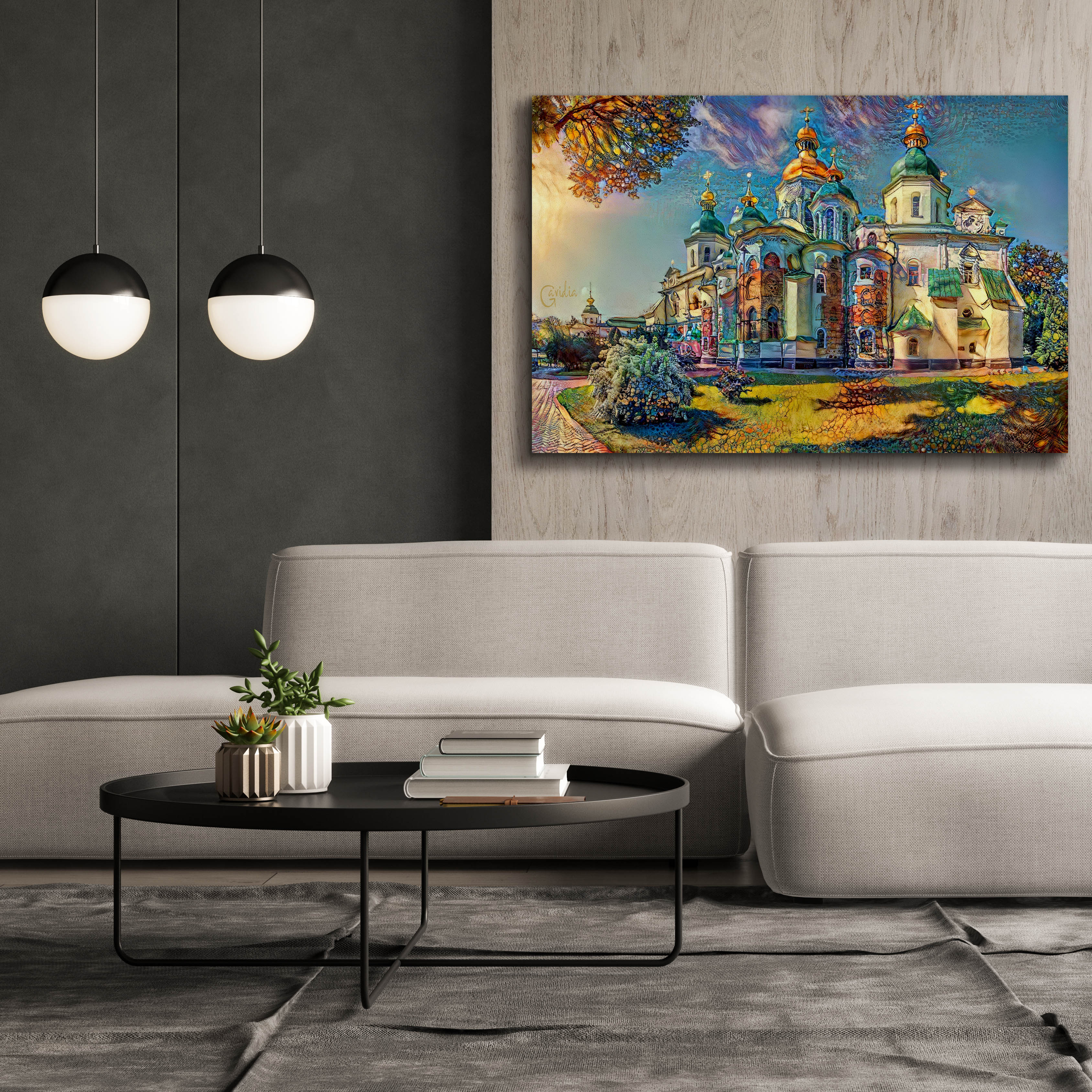 'Kyiv Ukraine Saint Sophia Cathedral' by Pedro Gavidia, Canvas Wall Art,60 x 40