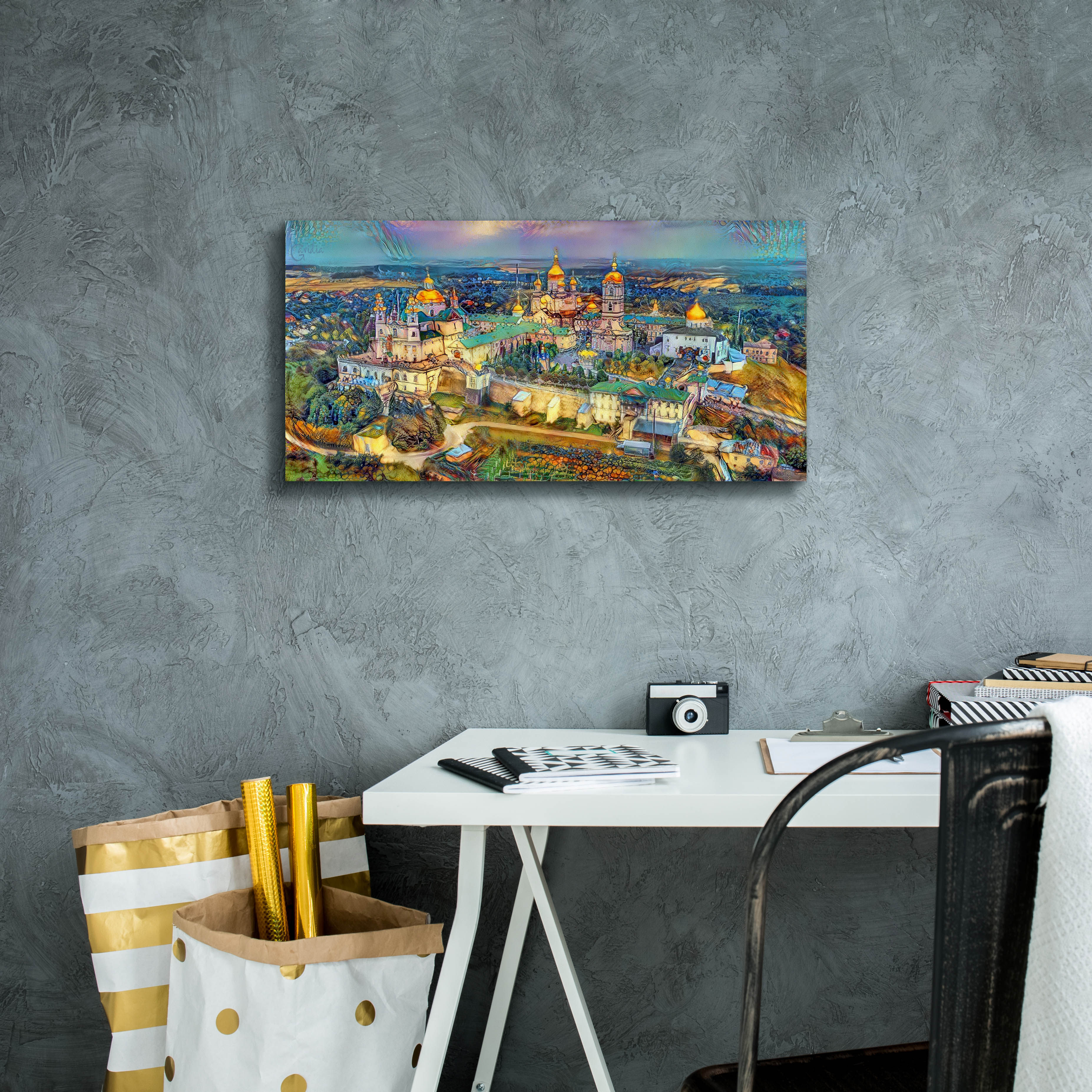 'Kyiv Ukraine Kyiv Pechersk Lavra Monastery of the Caves' by Pedro Gavidia, Canvas Wall Art,24 x 12