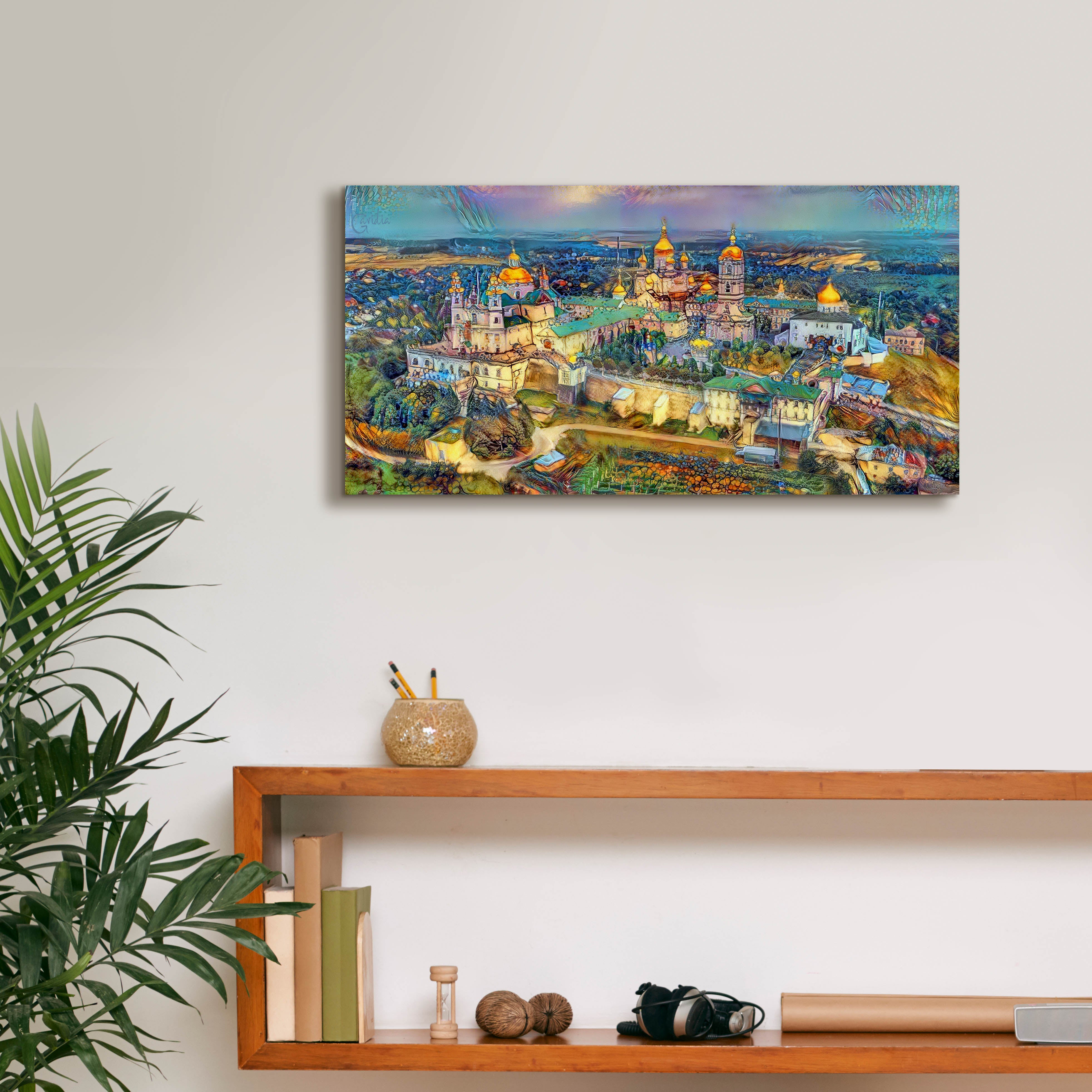 'Kyiv Ukraine Kyiv Pechersk Lavra Monastery of the Caves' by Pedro Gavidia, Canvas Wall Art,24 x 12