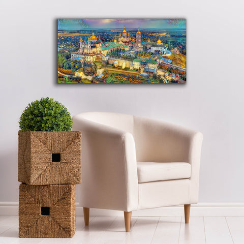 Image of 'Kyiv Ukraine Kyiv Pechersk Lavra Monastery of the Caves' by Pedro Gavidia, Canvas Wall Art,40 x 20