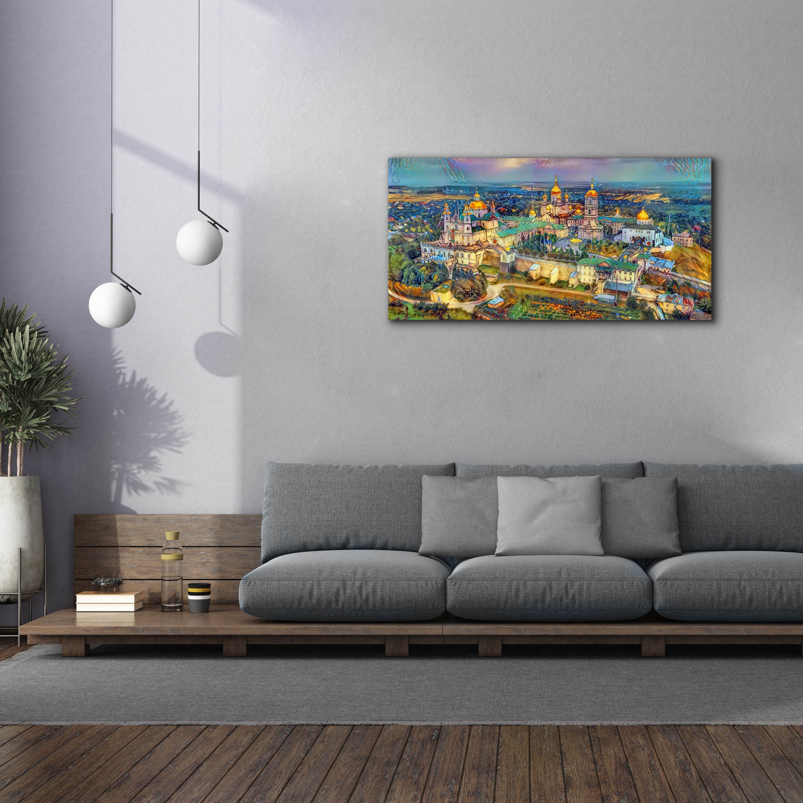 'Kyiv Ukraine Kyiv Pechersk Lavra Monastery of the Caves' by Pedro Gavidia, Canvas Wall Art,60 x 30