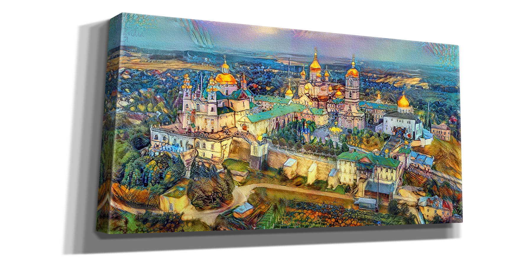 'Kyiv Ukraine Kyiv Pechersk Lavra Monastery of the Caves' by Pedro Gavidia, Canvas Wall Art