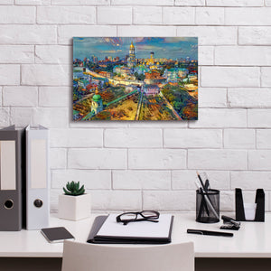 'Kyiv Ukraine City' by Pedro Gavidia, Canvas Wall Art,18 x 12