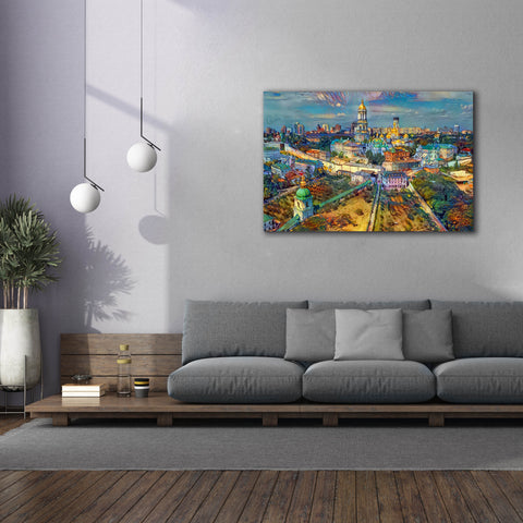 Image of 'Kyiv Ukraine City' by Pedro Gavidia, Canvas Wall Art,60 x 40