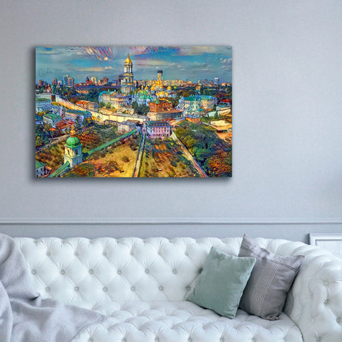 Image of 'Kyiv Ukraine City' by Pedro Gavidia, Canvas Wall Art,60 x 40