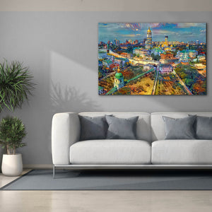 'Kyiv Ukraine City' by Pedro Gavidia, Canvas Wall Art,60 x 40