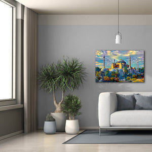 'Istanbul Turkey Hagia Sophia' by Pedro Gavidia, Canvas Wall Art,40 x 26