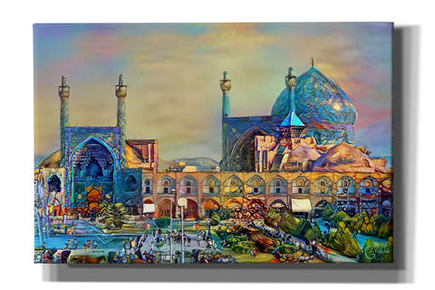 Image of 'Isfahan Iran Imam Khomeini Mosque' by Pedro Gavidia, Canvas Wall Art