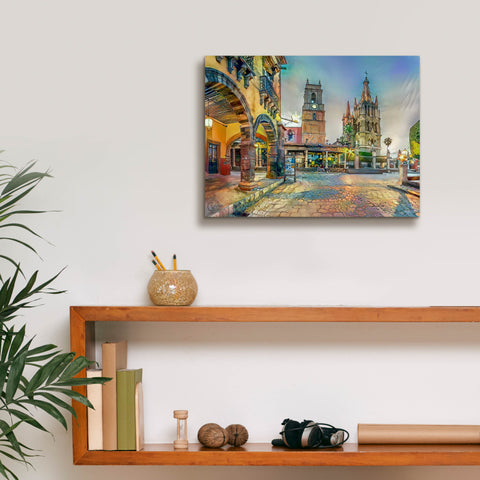 Image of 'Guanajuato Mexico San Miguel de Allende' by Pedro Gavidia, Canvas Wall Art,16 x 12