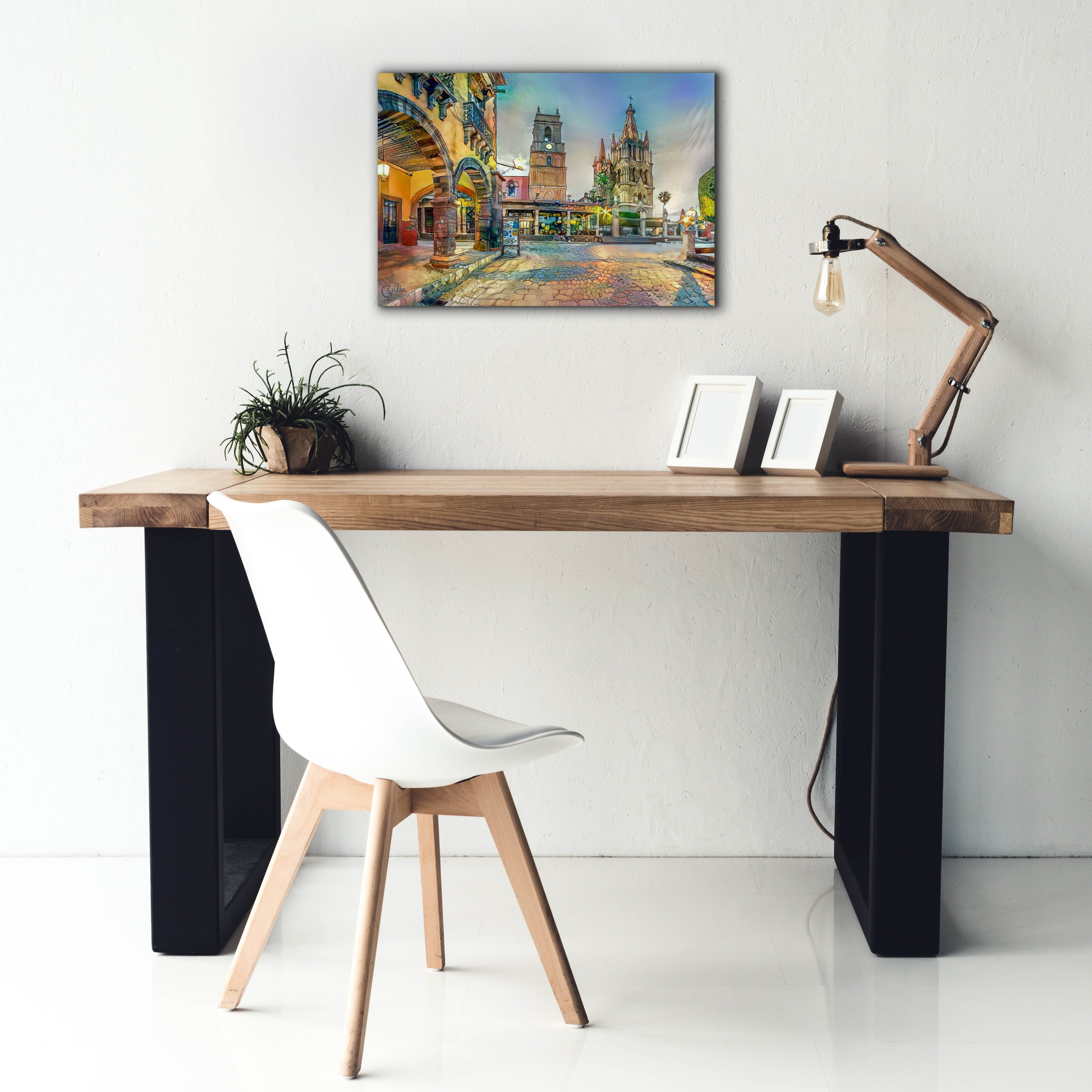 'Guanajuato Mexico San Miguel de Allende' by Pedro Gavidia, Canvas Wall Art,26 x 18