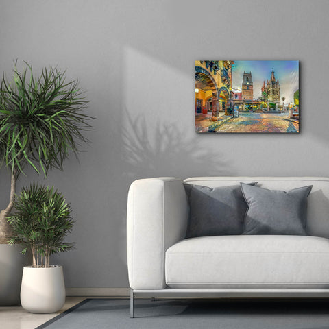 Image of 'Guanajuato Mexico San Miguel de Allende' by Pedro Gavidia, Canvas Wall Art,26 x 18