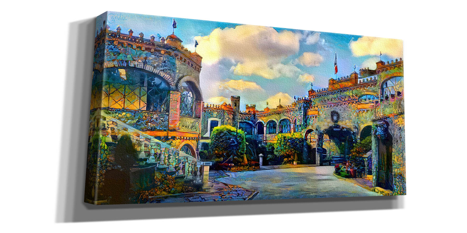 'Guanajuato Mexico Castillo de Santa Cecilia interior' by Pedro Gavidia, Canvas Wall Art