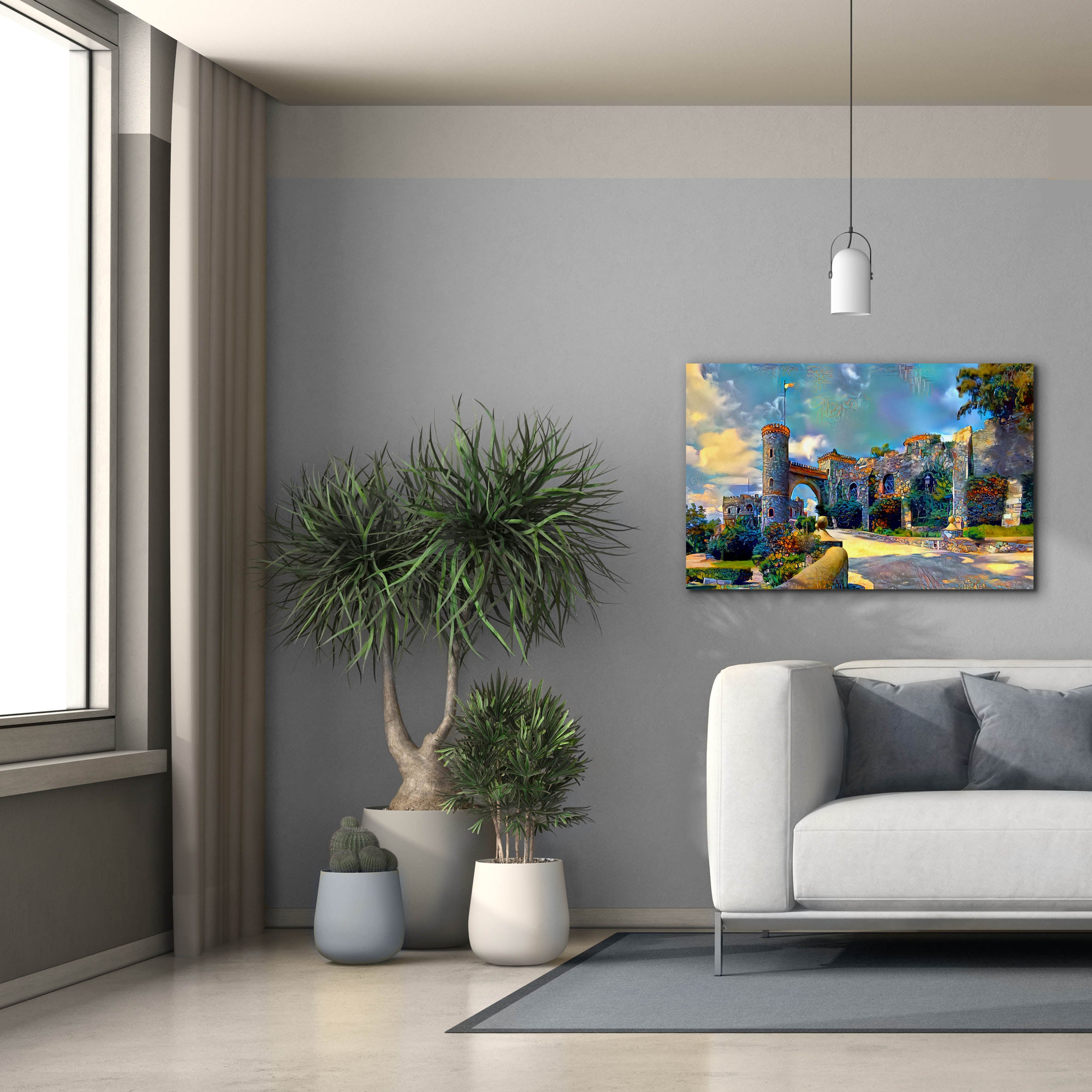 'Guanajuato Mexico Castillo de Santa Cecilia entrance' by Pedro Gavidia, Canvas Wall Art,40 x 26