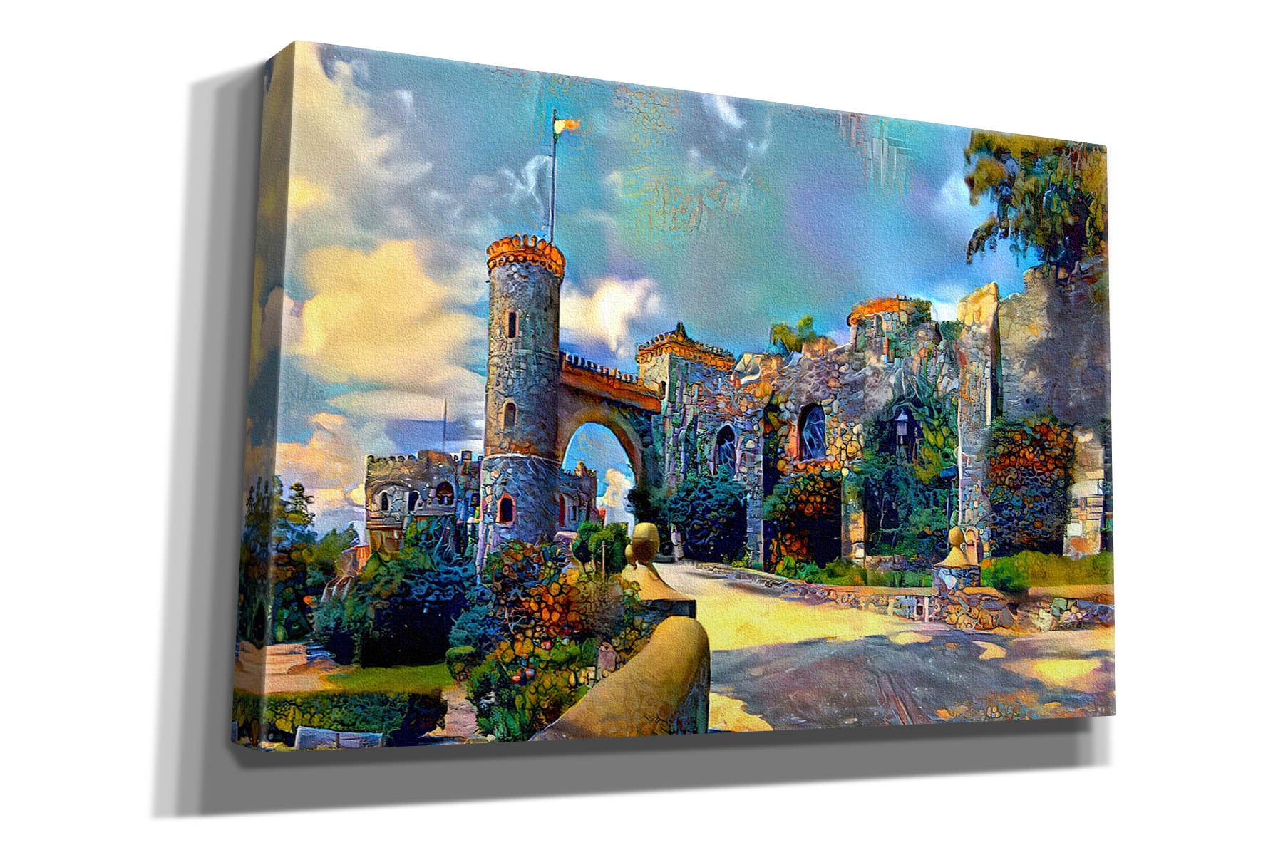 'Guanajuato Mexico Castillo de Santa Cecilia entrance' by Pedro Gavidia, Canvas Wall Art