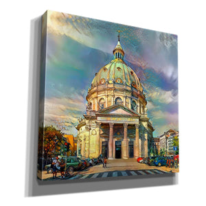 'Copenhagen Denmark Frederiks Church' by Pedro Gavidia, Canvas Wall Art