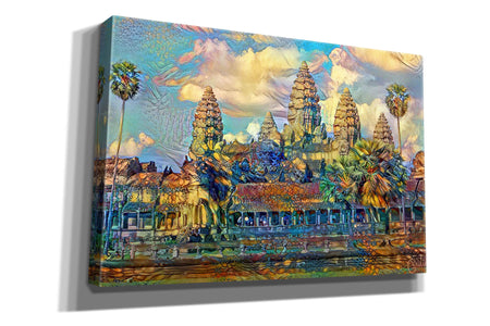'Cambodia Angkor Wat' by Pedro Gavidia, Canvas Wall Art
