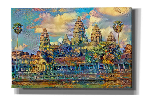Image of 'Cambodia Angkor Wat' by Pedro Gavidia, Canvas Wall Art