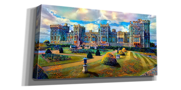 'Berkshire England Windsor Castle' by Pedro Gavidia, Canvas Wall Art