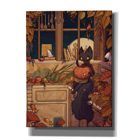 'Soup Cat' by Avery Multer, Canvas Wall Art