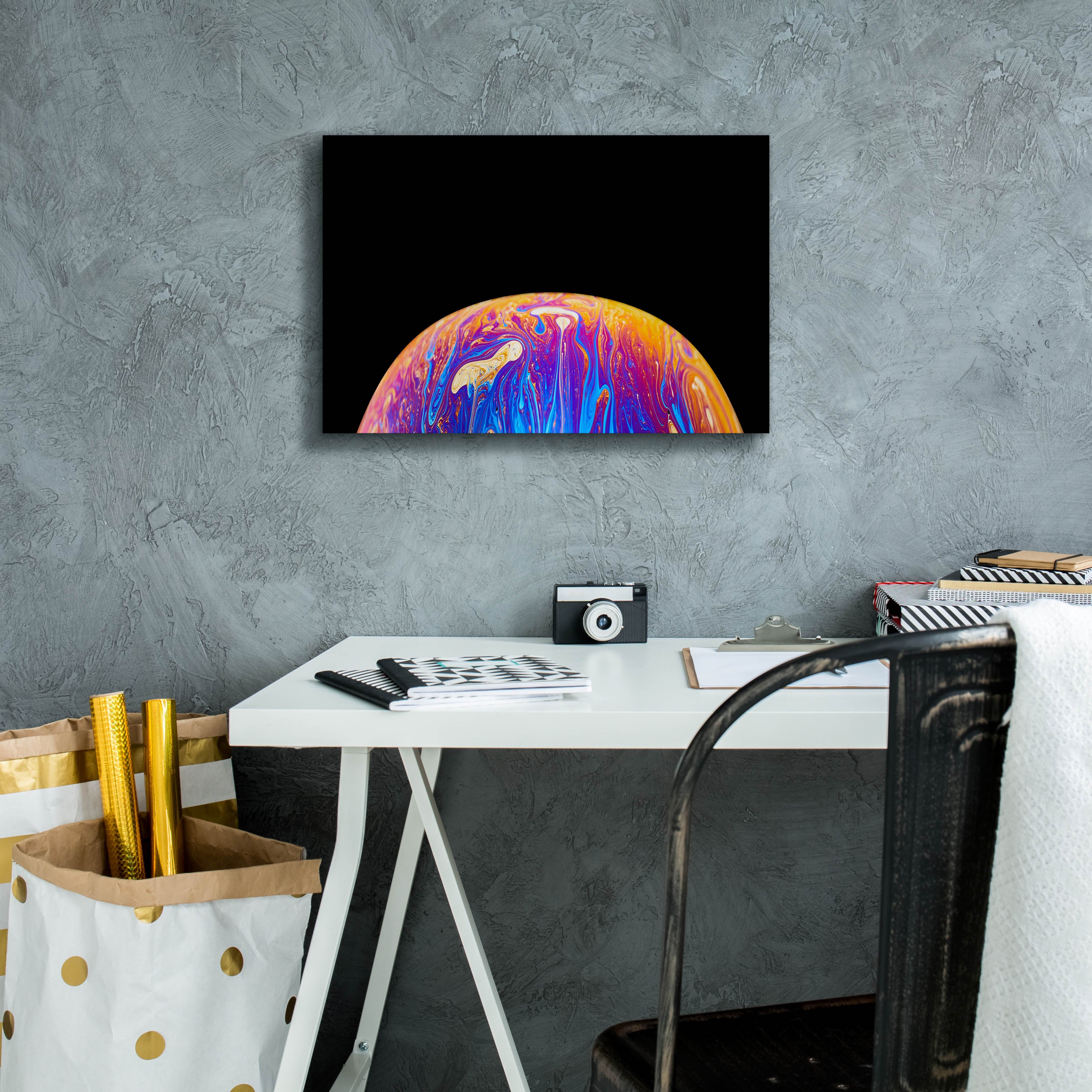 'World Of Color' by Epic Portfolio, Canvas Wall Art,18 x 12
