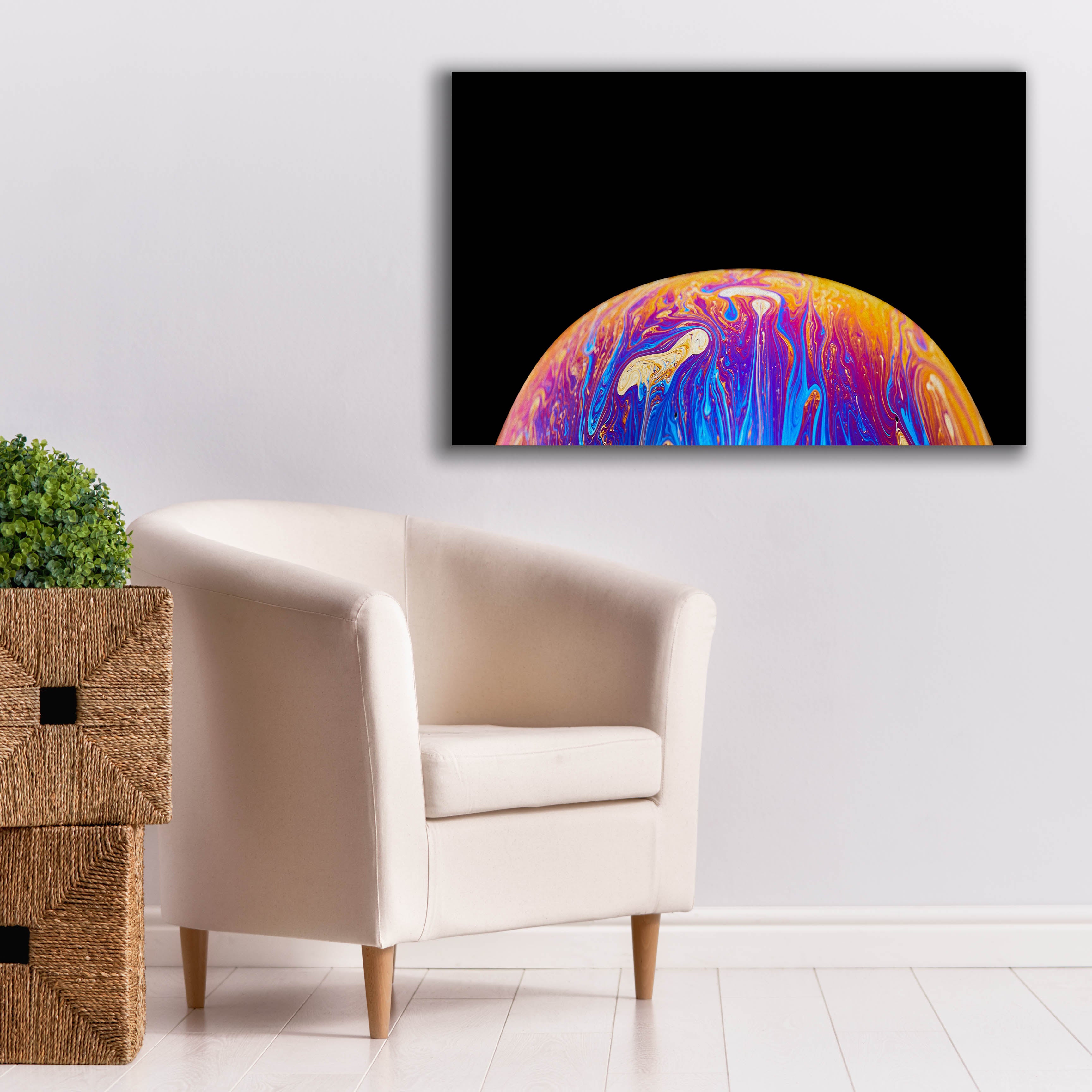 'World Of Color' by Epic Portfolio, Canvas Wall Art,40 x 26