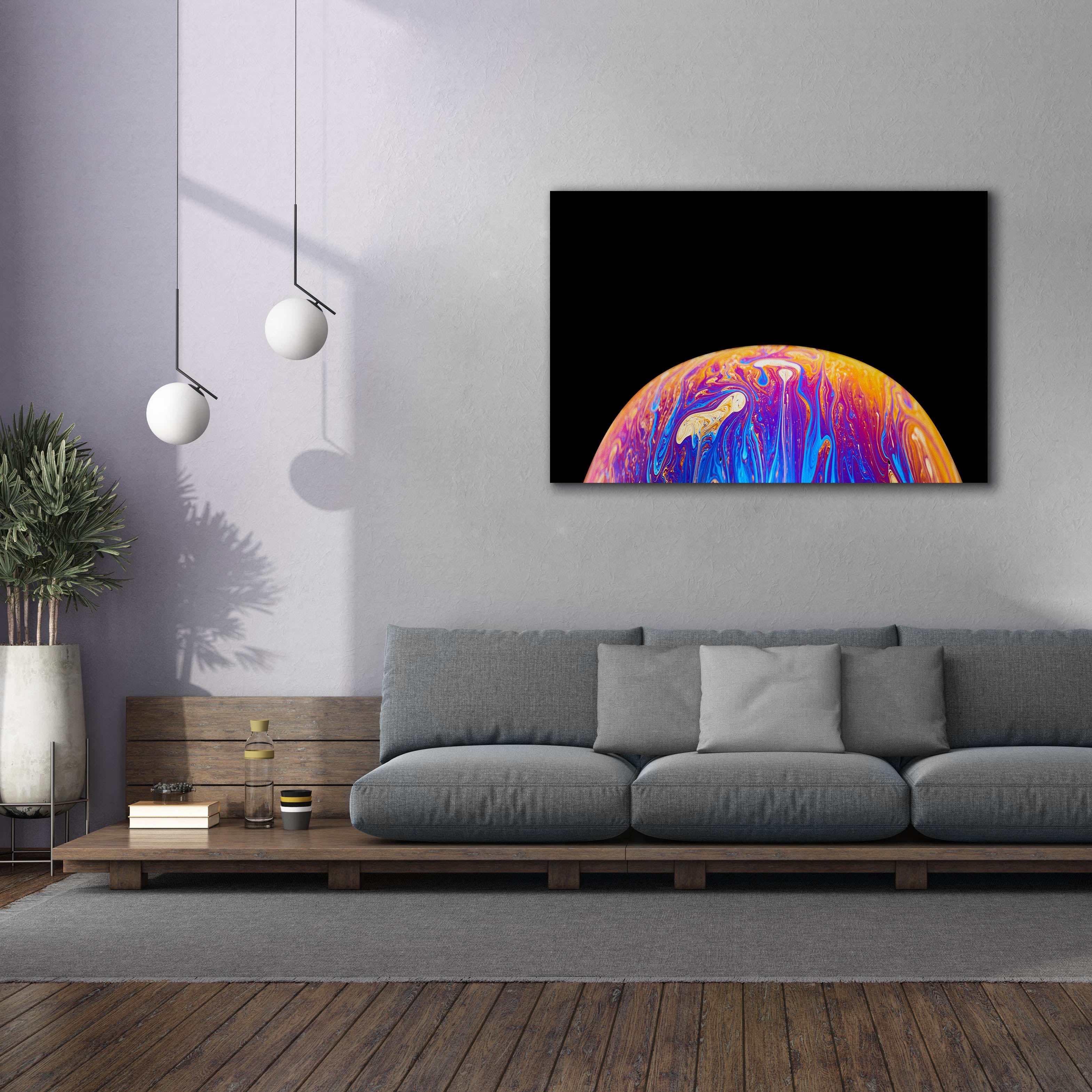 'World Of Color' by Epic Portfolio, Canvas Wall Art,60 x 40