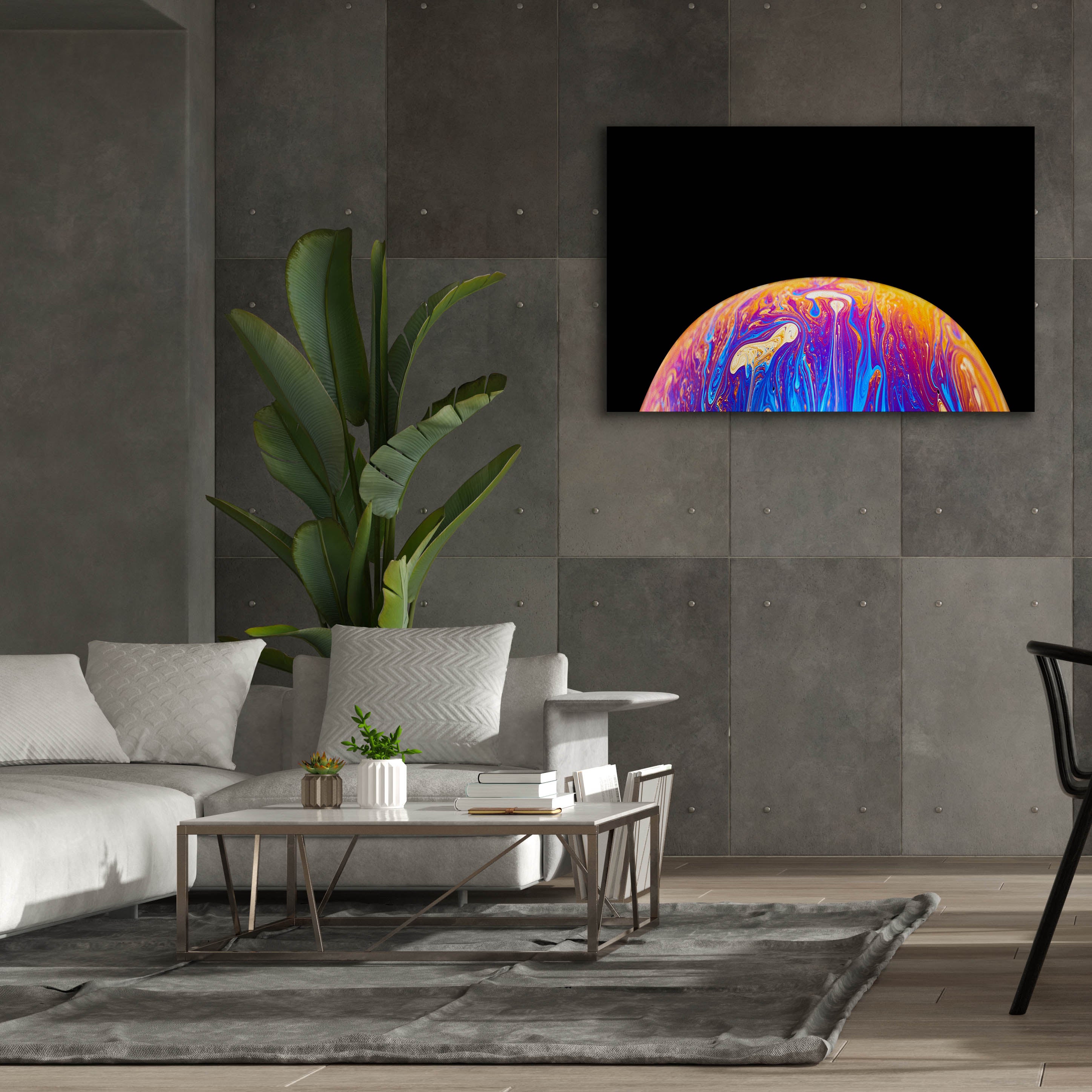 'World Of Color' by Epic Portfolio, Canvas Wall Art,60 x 40