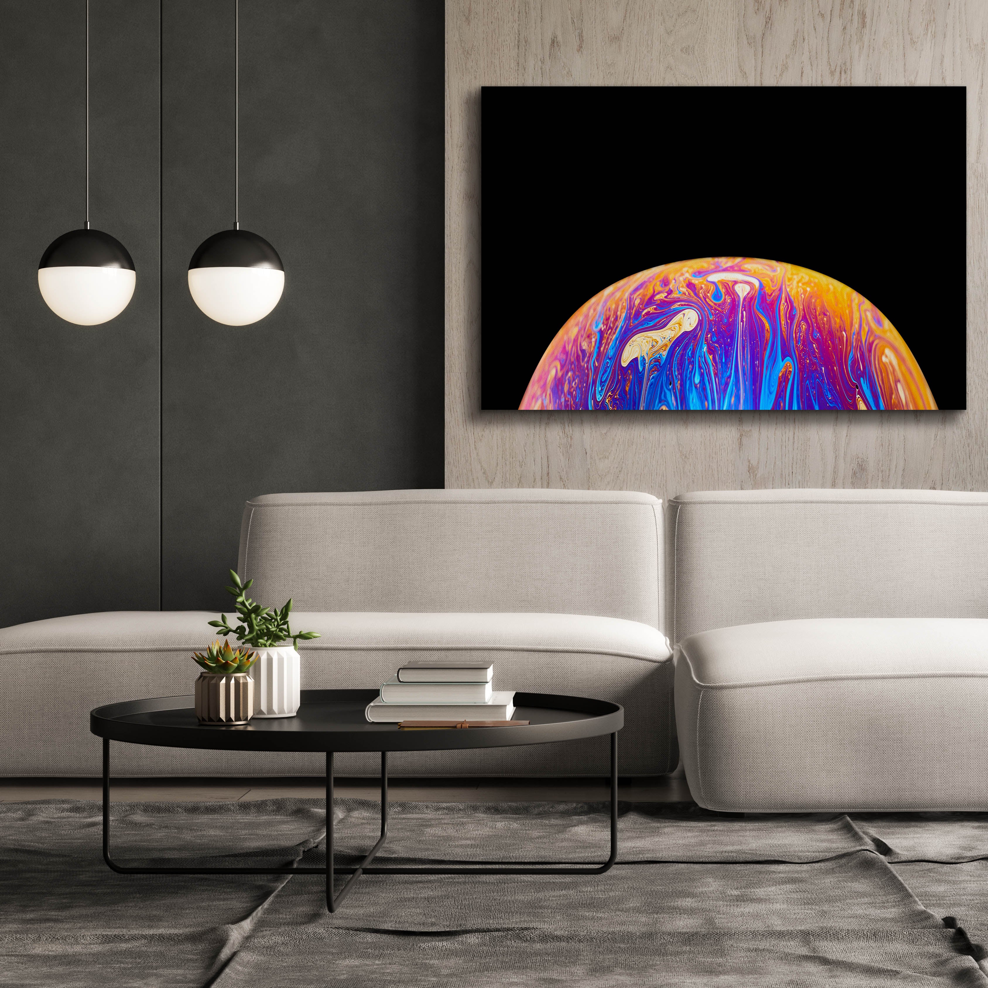 'World Of Color' by Epic Portfolio, Canvas Wall Art,60 x 40