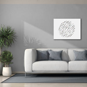 'Walking In Circles' by Epic Portfolio, Canvas Wall Art,34 x 26