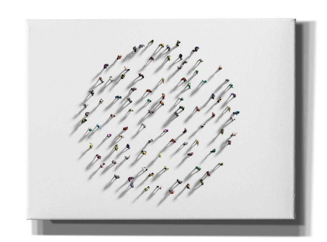 'Walking In Circles' by Epic Portfolio, Canvas Wall Art