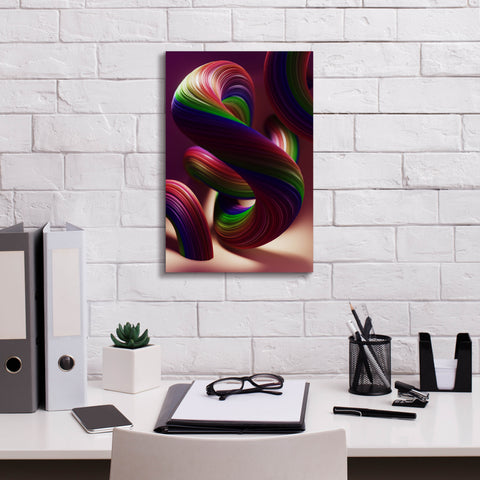 Image of 'Twisty Candyland' by Epic Portfolio, Canvas Wall Art,12 x 18