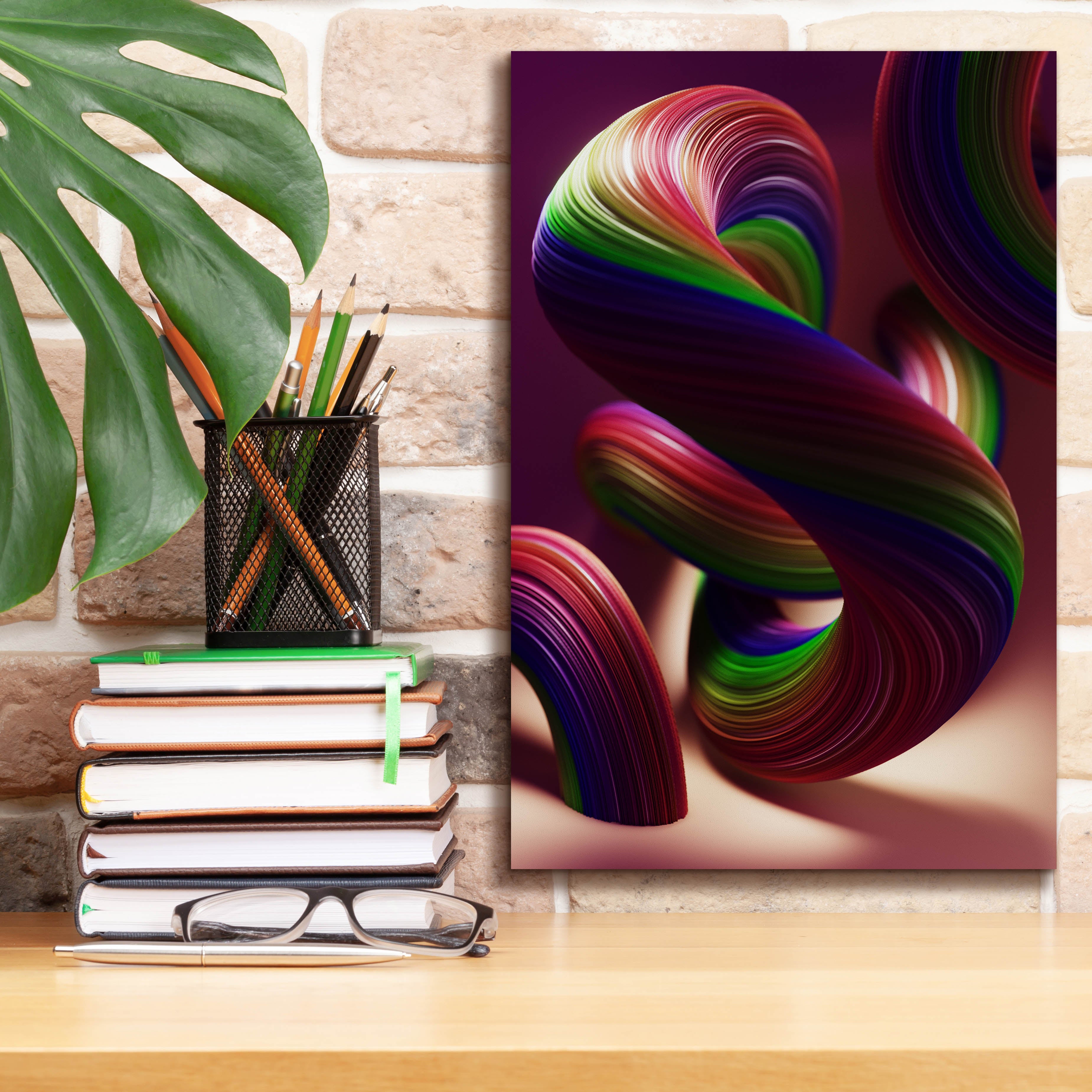'Twisty Candyland' by Epic Portfolio, Canvas Wall Art,12 x 18