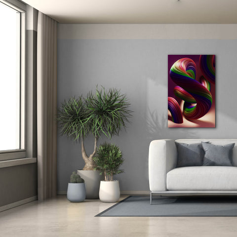 Image of 'Twisty Candyland' by Epic Portfolio, Canvas Wall Art,26 x 40