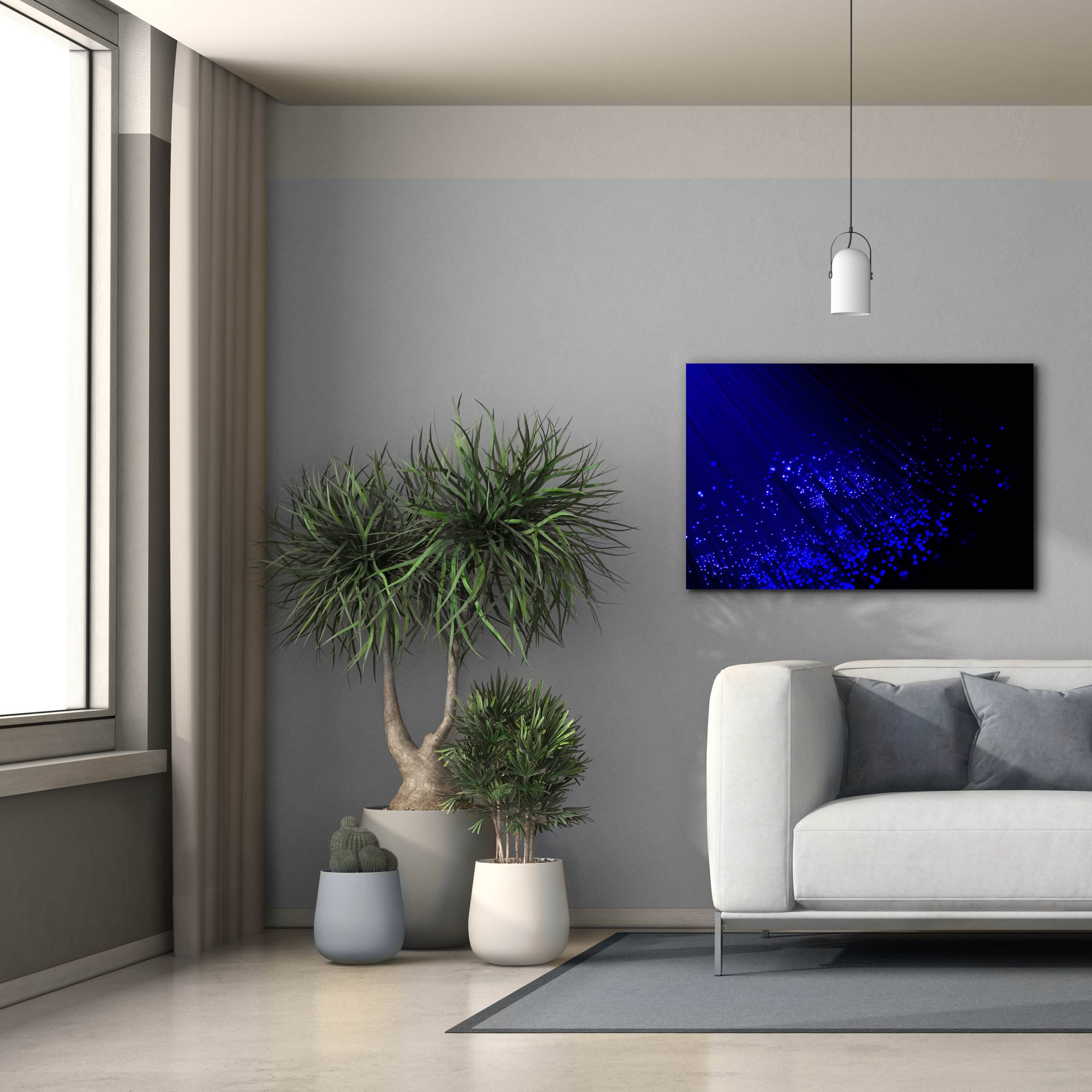'Twilight Rain' by Epic Portfolio, Canvas Wall Art,40 x 26