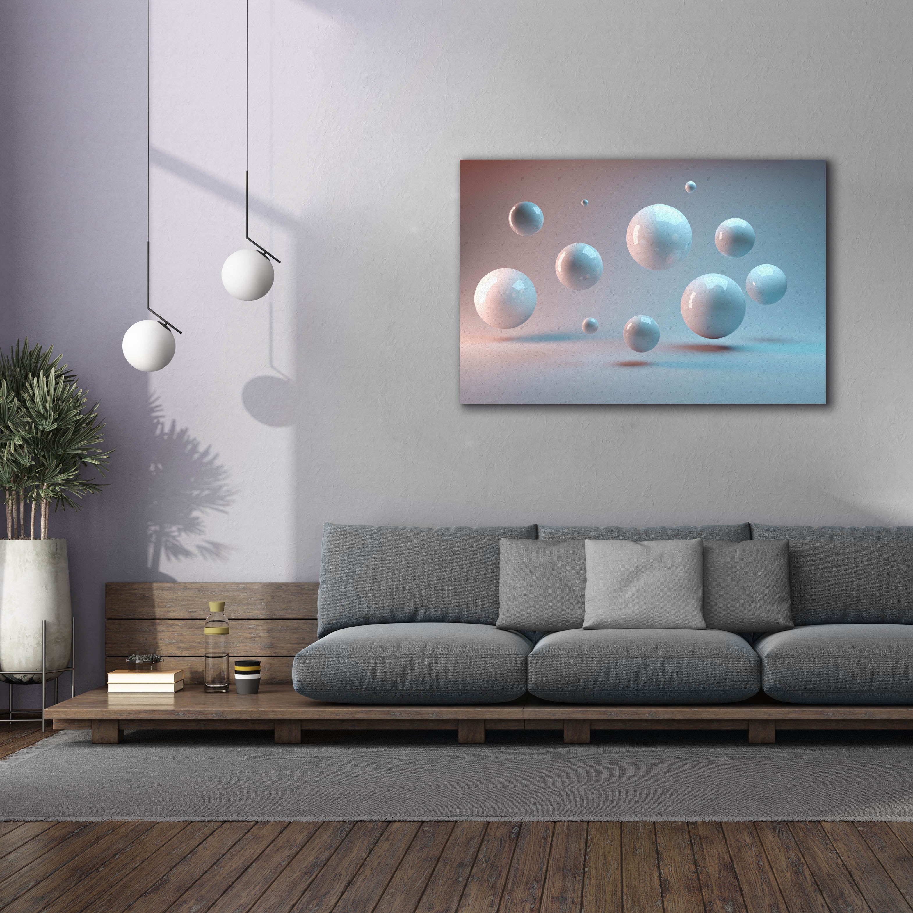 'Suspended' by Epic Portfolio, Canvas Wall Art,60 x 40