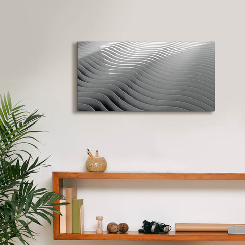 Image of 'Steel Desert' by Epic Portfolio, Canvas Wall Art,24 x 12