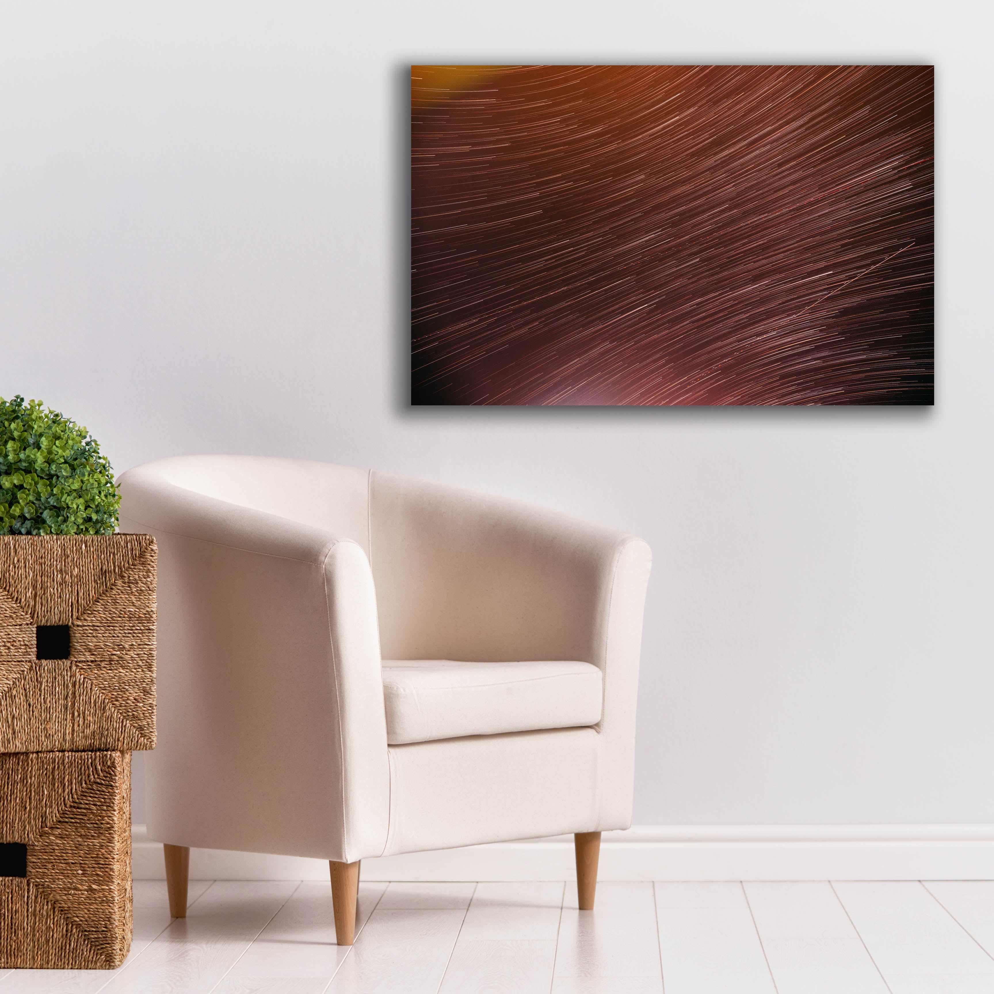 'Star Trails' by Epic Portfolio, Canvas Wall Art,40 x 26