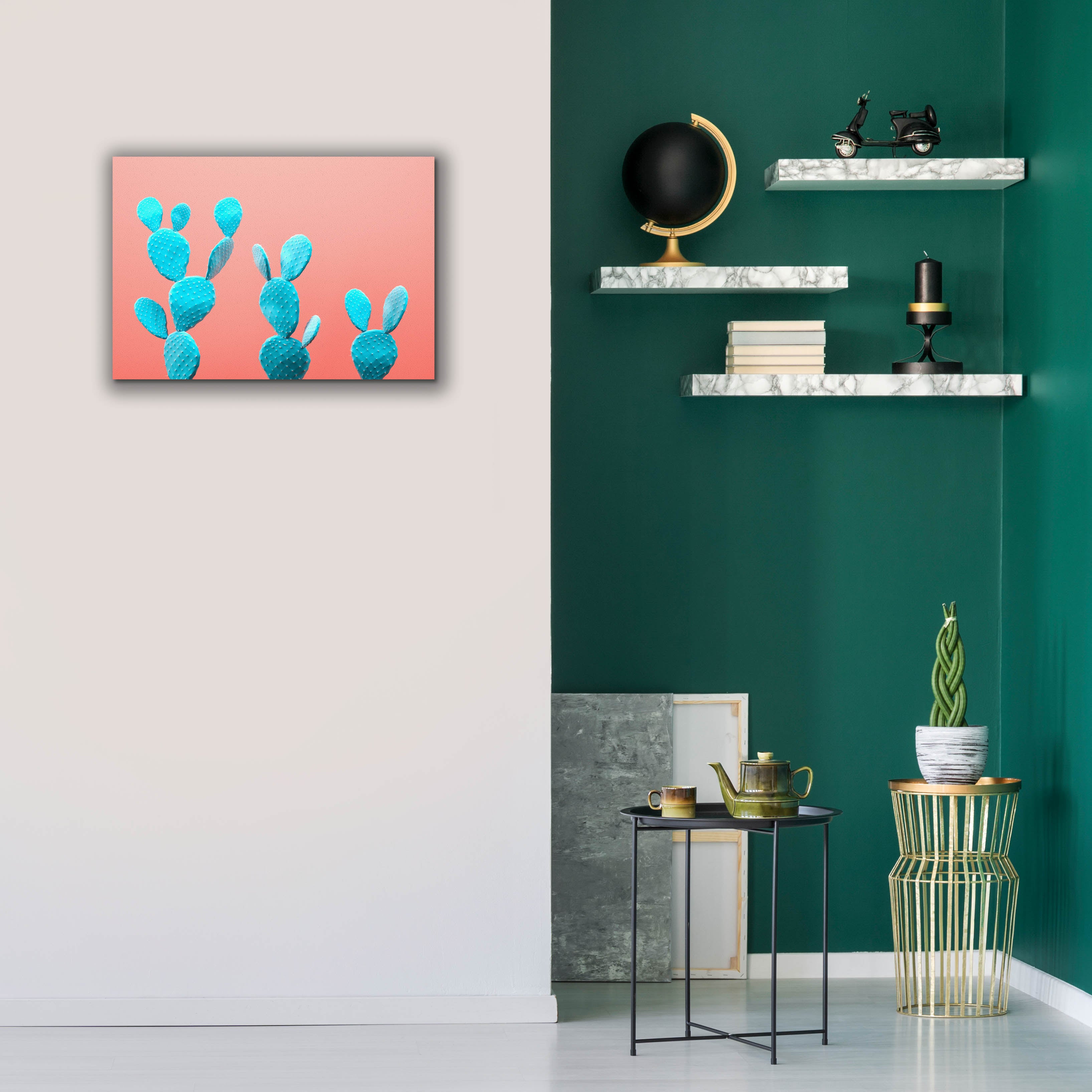 'Spikey Rabbits' by Epic Portfolio, Canvas Wall Art,26 x 18