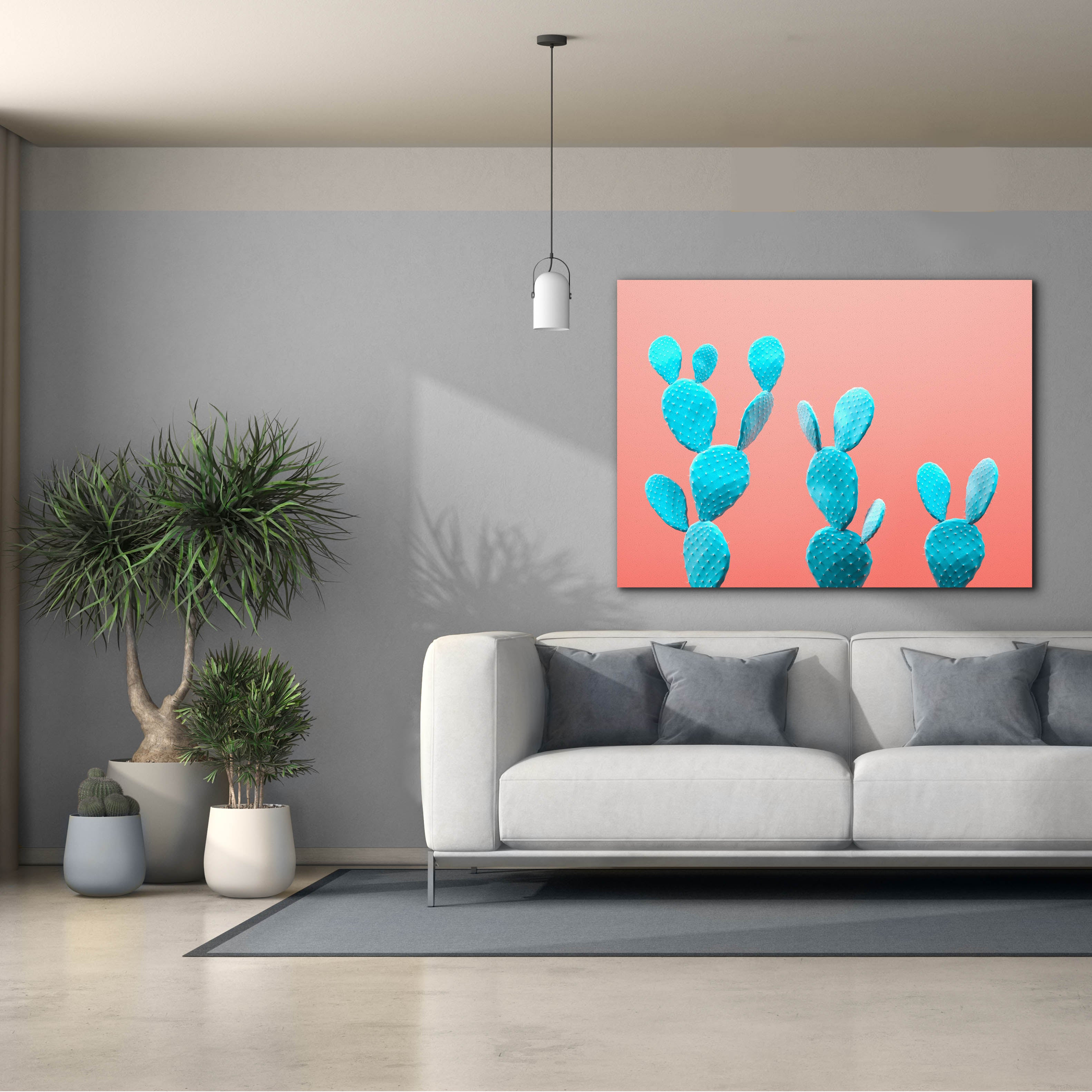 'Spikey Rabbits' by Epic Portfolio, Canvas Wall Art,54 x 40