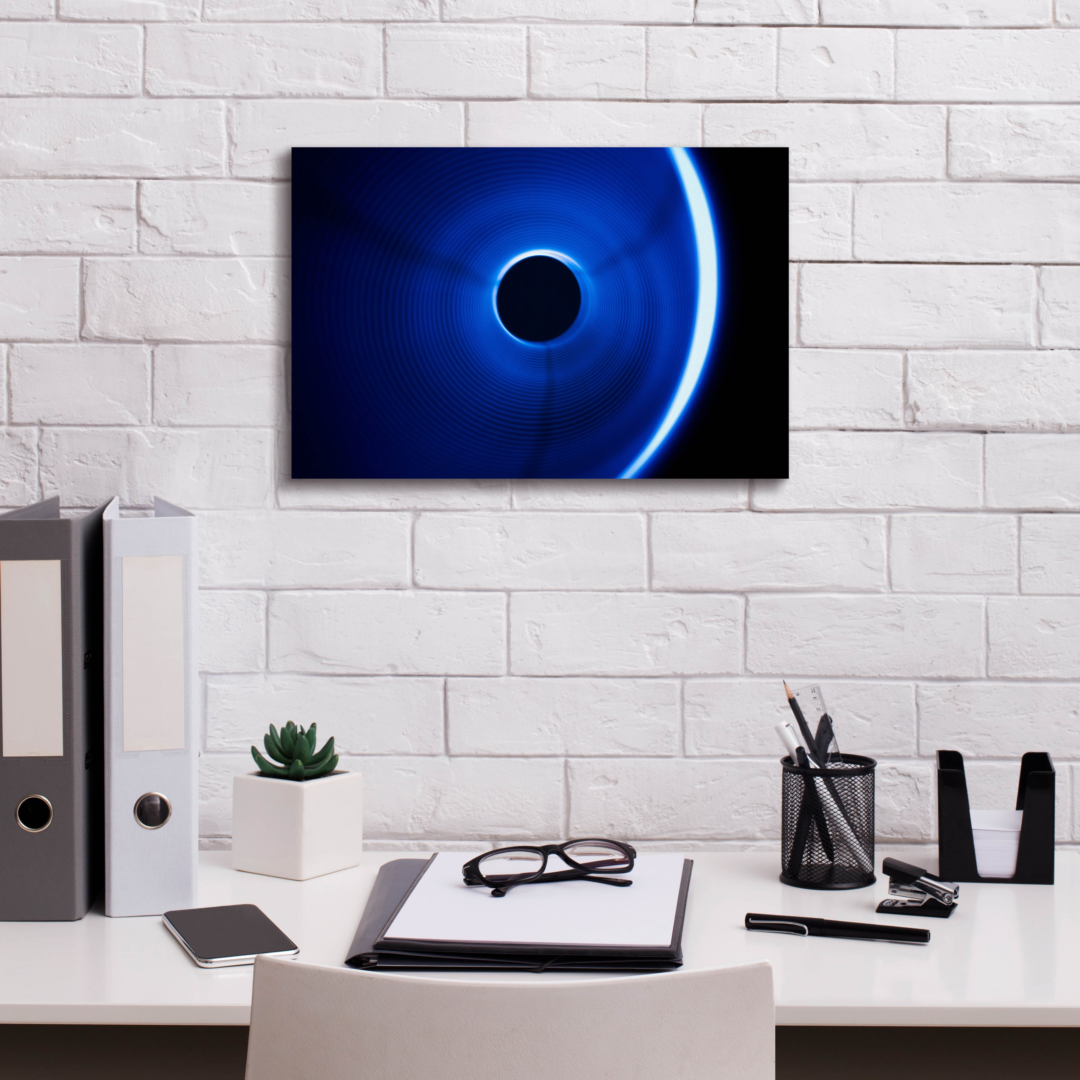 'Sound Waves' by Epic Portfolio, Canvas Wall Art,18 x 12