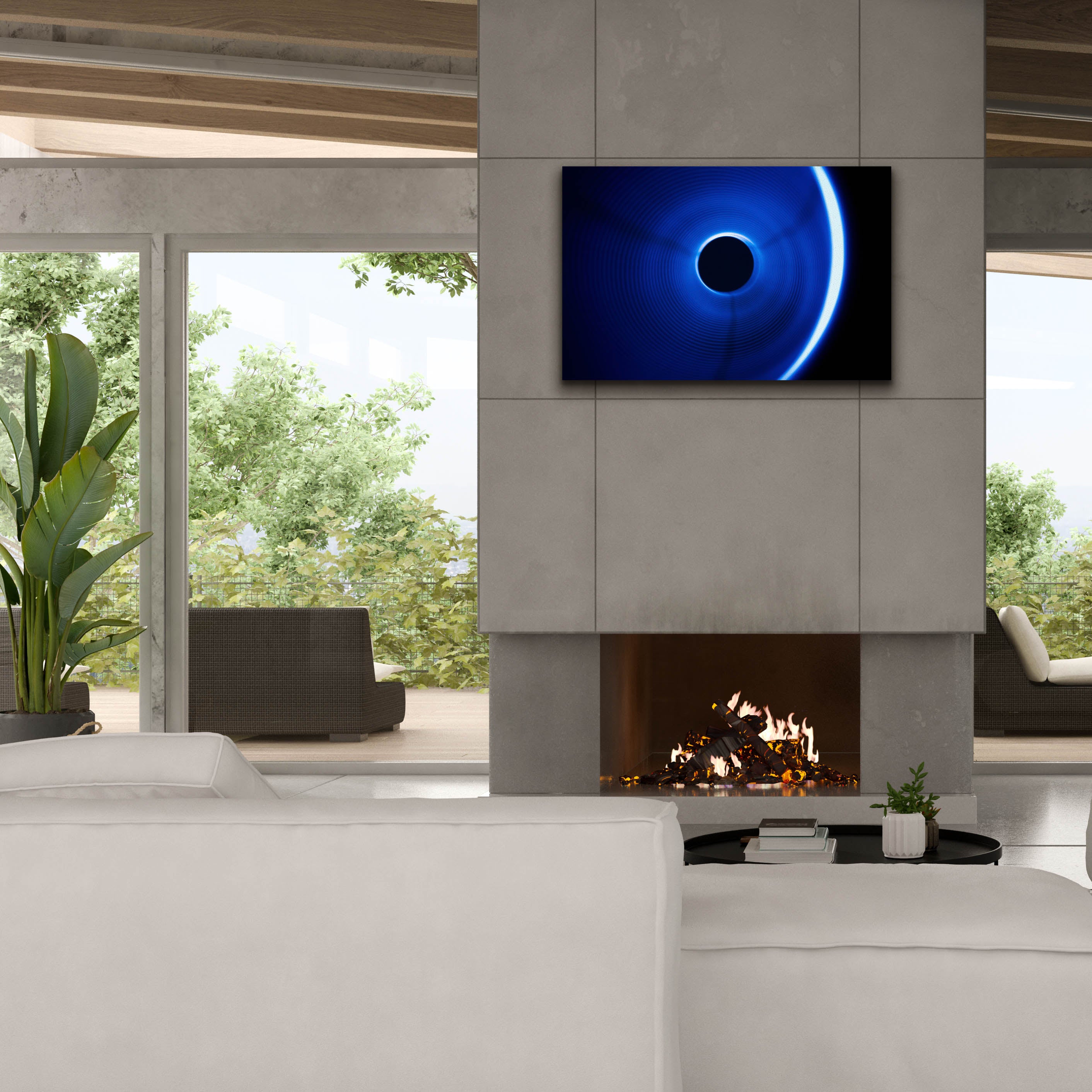 'Sound Waves' by Epic Portfolio, Canvas Wall Art,40 x 26