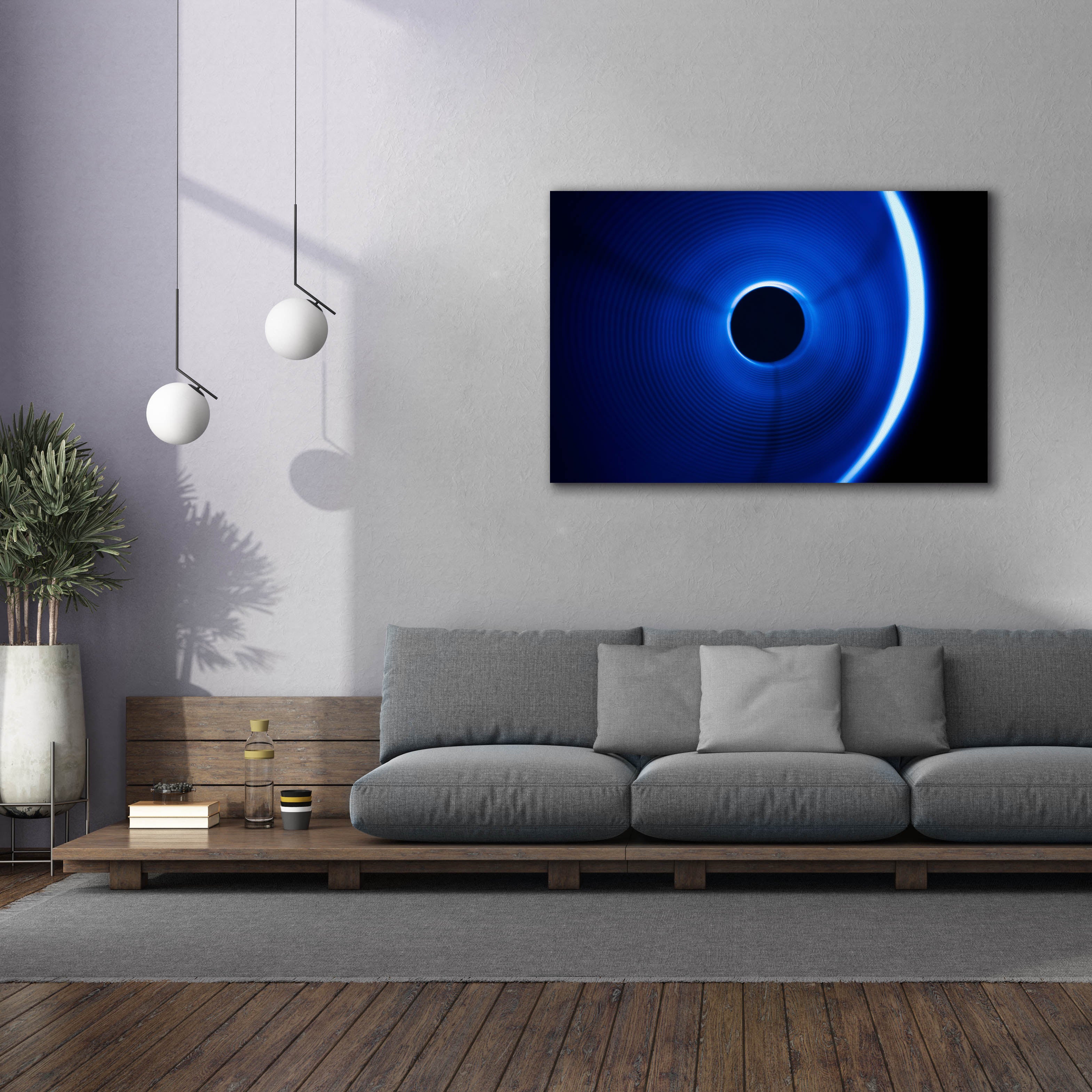 'Sound Waves' by Epic Portfolio, Canvas Wall Art,60 x 40