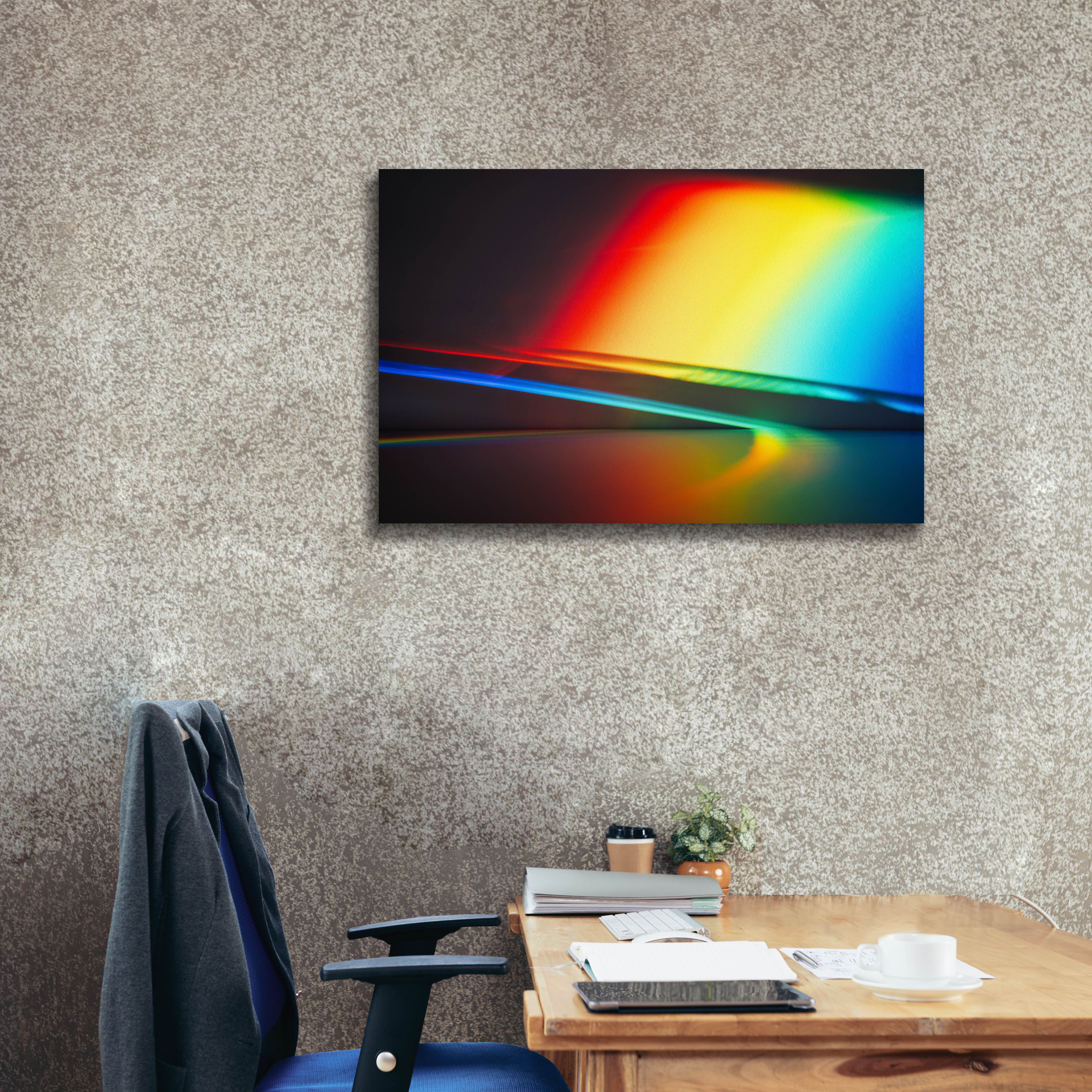 'Sculptural Prism' by Epic Portfolio, Canvas Wall Art,40 x 26