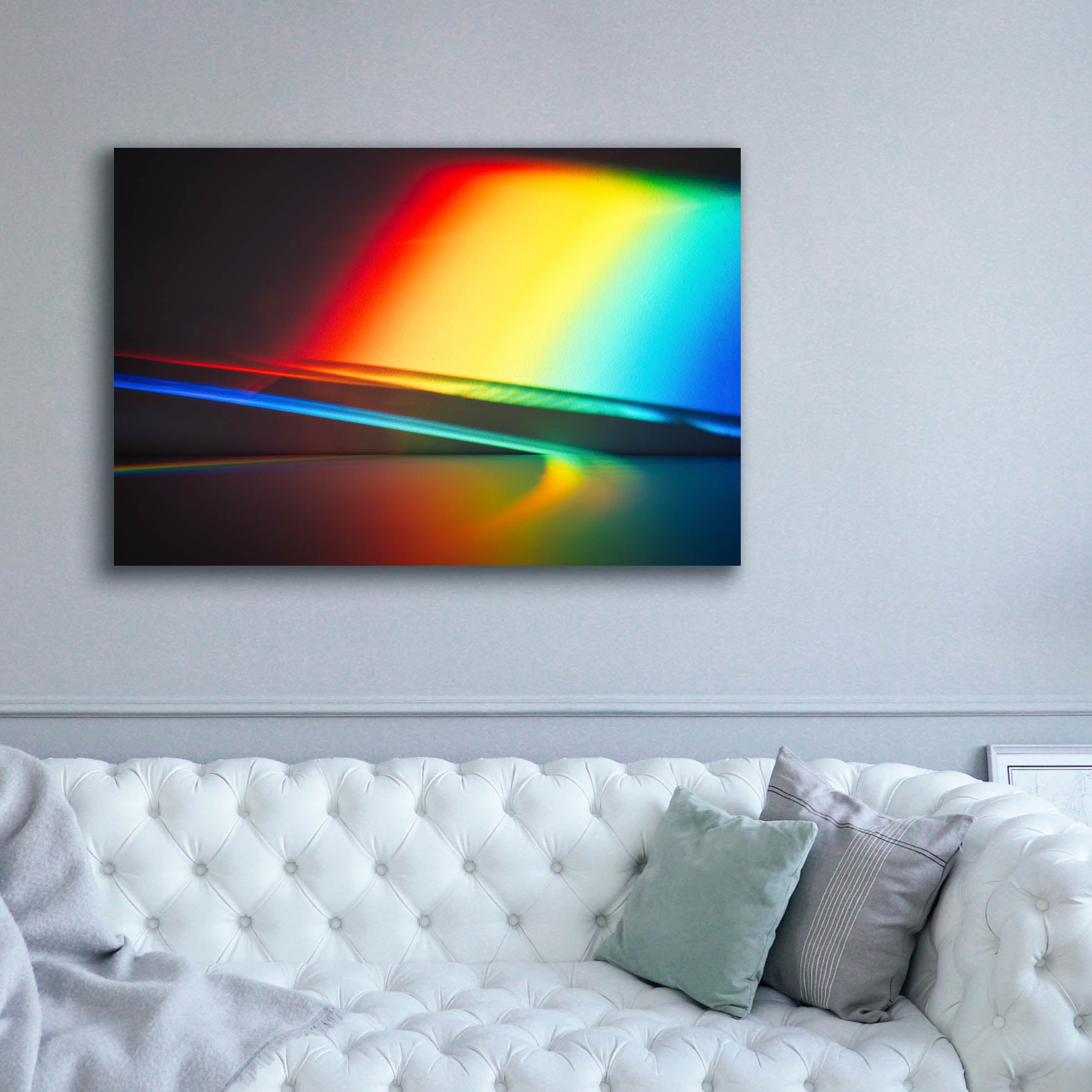 'Sculptural Prism' by Epic Portfolio, Canvas Wall Art,60 x 40